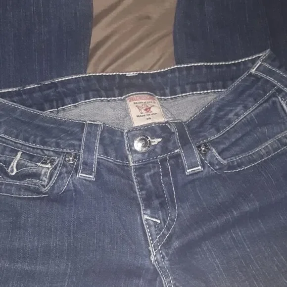 True Religion "Billy" Style Jeans Size 28 - Picture 2 of 8